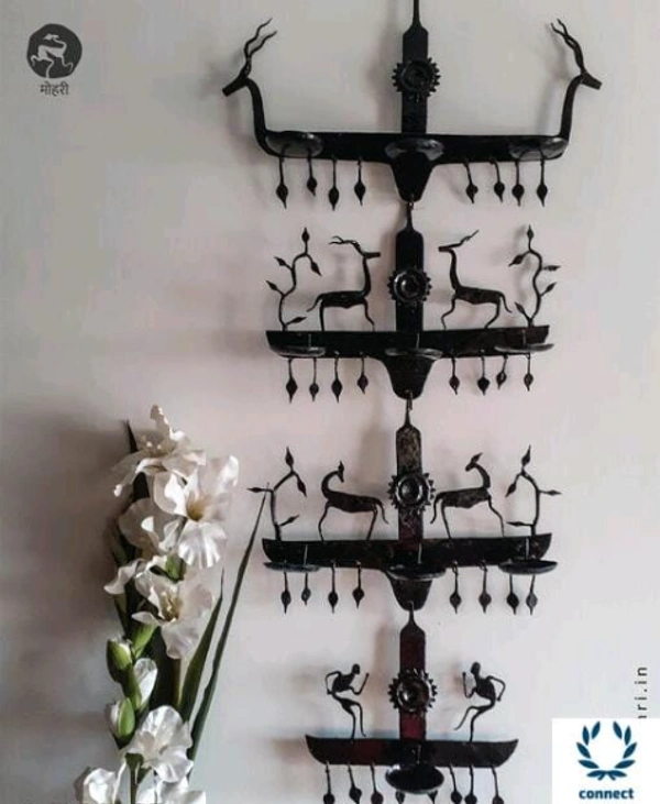 Graceful Candle Holders - Metal, Pack of1